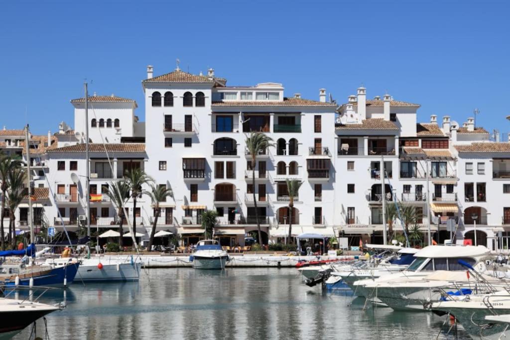 Apartamento Entero Con Solarium En Sabinillas, Con Piscina Y Al Lado Del Puerto De La Duquesa Manilva Exterior foto